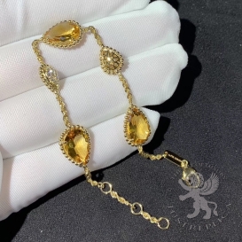 Boucheron Bracelet Serpent Boheme 5 motifs Citrine 16D