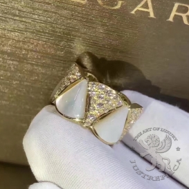 Bulgari Ring Divas Dream MOP 80D