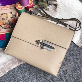 Hermes Verrou Epsom 23cm Trench S2