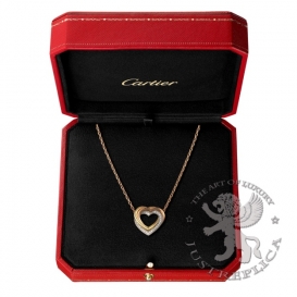 CARTIER Necklace Trinity 3 golds Diamonds