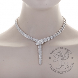 Bulgari Necklace Serpenti pave Diamonds