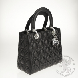 Dior Lady Dior 23cm Black