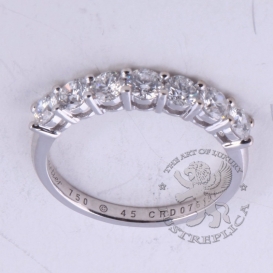 CARTIER Ring 7 Diamonds
