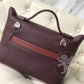 Hermes 24/24 Bag 29cm Togo Bordeaux 57