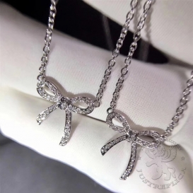 Tiffany Necklace Bow Small