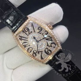 Franck Muller Watch Vanguard lady Color Dreams pave Diamonds