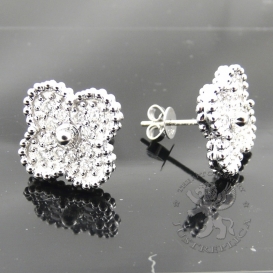 Van Cleef Arpels Earstuds Alhambra 24D 9mm