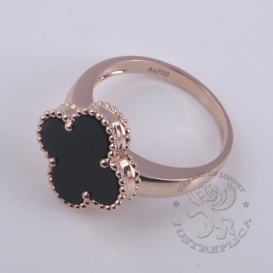 Van Cleef & Arpels Ring Alhambra Onyx