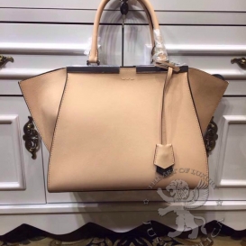 Fendi Mini Trois-Jours (3Jours) 30cm Beige