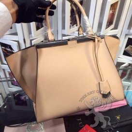 Fendi Mini Trois-Jours (3Jours) 30cm Beige