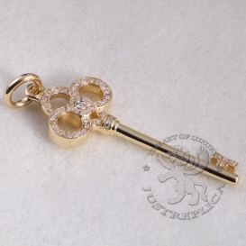 Tiffany Necklace Crown Key Pendant