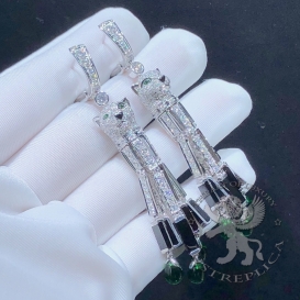 CARTIER Earrings Panthere de Cartier 444D