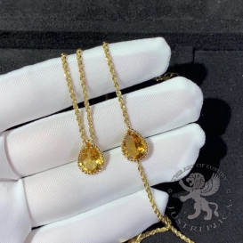 Boucheron Pendant Serpent Boheme S motif Citrine