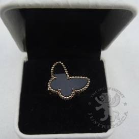 Van Cleef & Arpels Ring Alhambra Onyx Butterfly