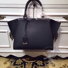 Fendi Mini Trois-Jours (3Jours) 30cm Black