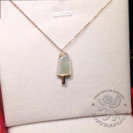 Bulgari Necklace Gelati MOP with Diamonds