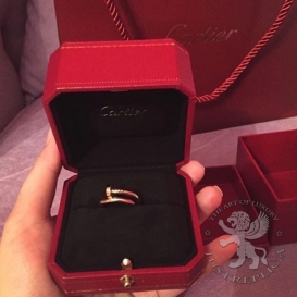 CARTIER Ring Juste un Clou Gold SM
