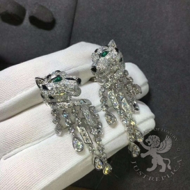 CARTIER Earrings Panthere de Cartier 310D
