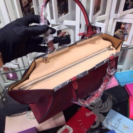 Fendi Mini Trois-Jours (3Jours) 30cm Cherry