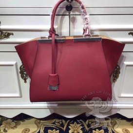 Fendi Mini Trois-Jours (3Jours) 30cm Cherry