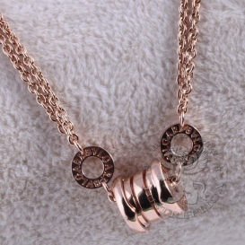 Bulgari Bracelet B.Zero1 1 spiral Double Chain
