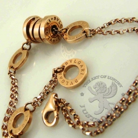 Bulgari Bracelet B.Zero1 1 spiral Double Chain