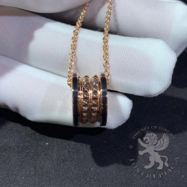 Bulgari Necklace B.Zero1 studded spiral