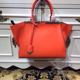 Fendi Mini Trois-Jours (3Jours) 30cm Red
