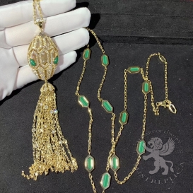 Bulgari Necklace Serpenti with tassel