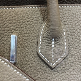 Hermes Birkin Togo 30cm Grey Taupe