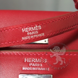 Hermes Kelly Swift 35cm Red
