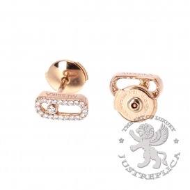 Messika Earstuds Move Uno with Diamonds