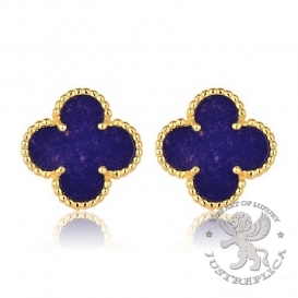 Van Cleef Arpels Earrings Magic Alhambra Lapis