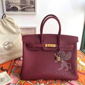 Hermes Birkin Togo 30cm Bodeaux