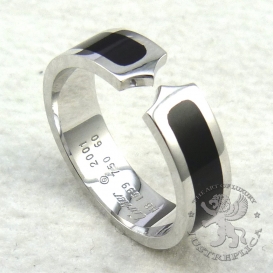 CARTIER Ring C de Cartier Logo black