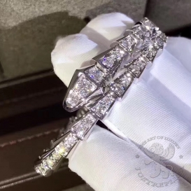 Bulgari Bracelet Serpenti slim pave Diamonds