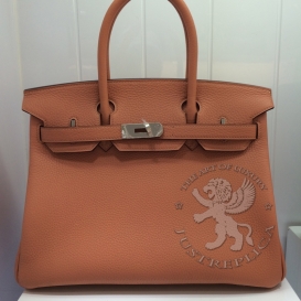 Hermes Birkin Togo 30cm Peach