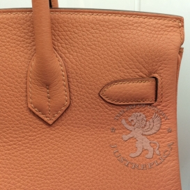 Hermes Birkin Togo 30cm Peach