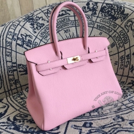 Hermes Birkin Togo 30cm Rose Confetti 1Q