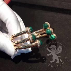 Piaget Bracelet Possession open bangle Malachite Diamonds
