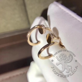 CARTIER Earrings Juste un Clou Diamonds small