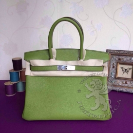 Hermes Birkin Togo 30cm Pistachio