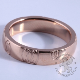 CARTIER Ring Logo de Cartier wedding band
