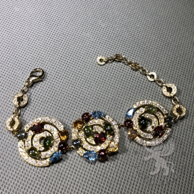 Bulgari Bracelet Astrale Diamonds Multi-Gemstone