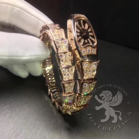Bulgari Watch Serpenti pave Diamonds