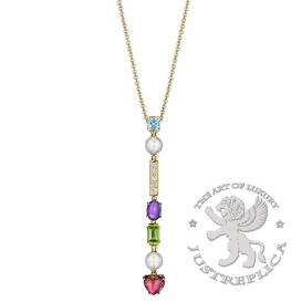 Bulgari Necklace Allegra Multi gemstones