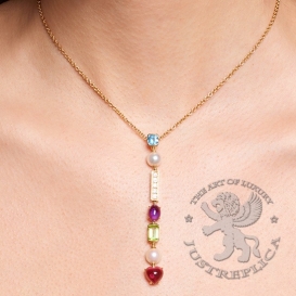 Bulgari Necklace Allegra Multi gemstones