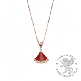Bulgari Necklace Divas Dream Carnelian 19D