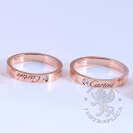 CARTIER Ring C de Cartier wedding band 1D