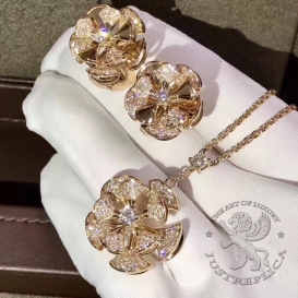 Bulgari Necklace Divas Dream full pave Diamonds